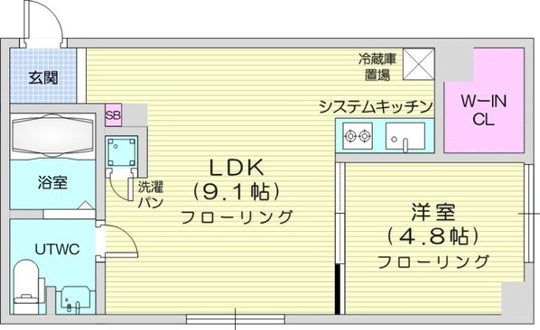 バスセンター前駅 徒歩8分 4階の物件間取画像